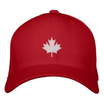 Canada Embroidered Baseball Caps
