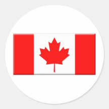 Canada-flag-bevelled edge stickers