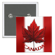 Canada Flag Button Canada Souvenirs & Canada Gifts