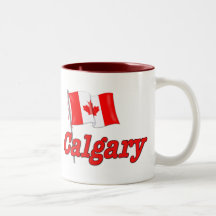 Canada Flag - Calgary Mug