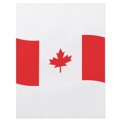 canada flag icon custom flyer by TomaniacLines