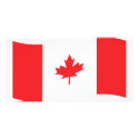 canada flag icon photo cards