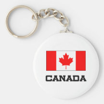 Canada Flag Keychain