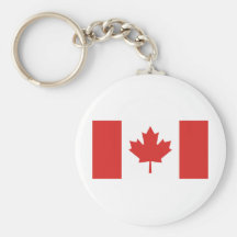 Canada Flag Keychain