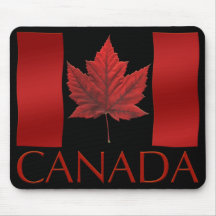 Canada Flag Mousepad Canada Maple Leaf Mousepad