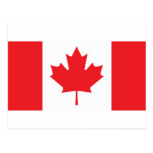 Canada Flag Postcard
