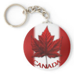 Canada Flag Souvenir Key Chain & Canada Maple Leaf