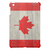 Canada Flag vintage grunge ipad mini cases