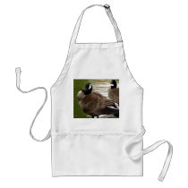 Canada Geese Close-Up Aprons