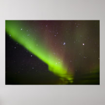 Canada, Manitoba, Churchill. Aurora Borealis Print