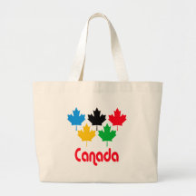Canada Maple Leaf Bags
