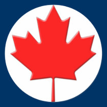 Canada-Maple-Leaf-bevelled stickers