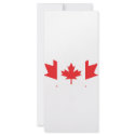 canada maple leaf icon rack cards
