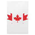 canada maple leaf icon stationery