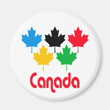 Canada Maple Leaf Refrigerator Magnet