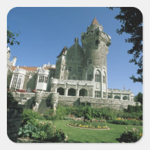 Canada, Ontario, Toronto. Historic Casa Loma Stickers