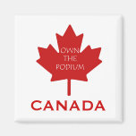 Canada Own The Podium2 Refrigerator Magnets
