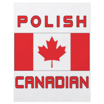 Canada Polish Canadian Flag Flyer