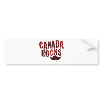 Canada Rocks Bumper Sticker