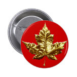 Canada Souvenir Button Gold Canada Buttons Gifts