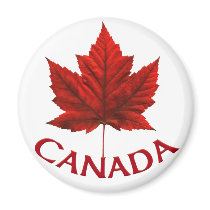 Canada Souvenir Fridge Magnet Canada Maple Leaf