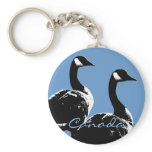 Canada Souvenir Keychain Canada Geese Keepsake