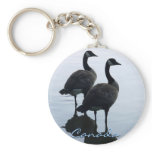 Canada Souvenir Keychain Canada Geese Keepsake