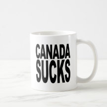 Canada Sucks Coffee Mugs
