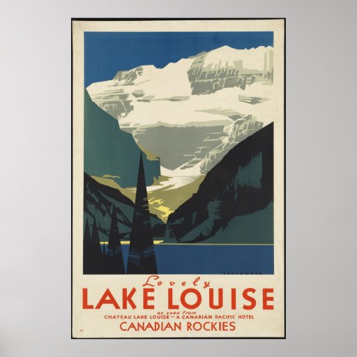 Canada Vintage Travel Poster Ad Retro Prints