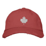 Canada's Leaf embroidered hats