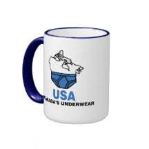 Canada's Underwear Coffee Mugs