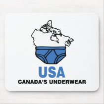 Canada's Underwear Mouse Mat