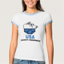 Canada's Underwear T Shirts
