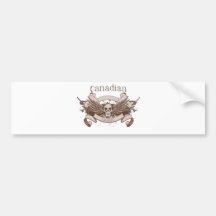 Canadian Badass Bumper Stickers