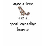 canadian beaver t-shirts