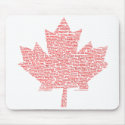 Canadian Canvas of Diversity mousepads