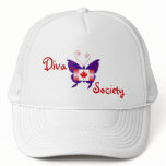 Canadian Diva Butterfly Society Mesh Hats