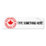 Canadian Drinking Team Bumper Stickers