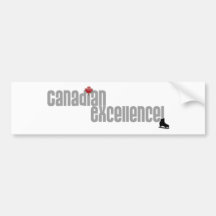 Canadian Excellence Bumper Stickers