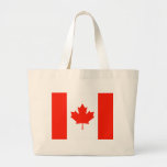 Canadian Flag Canvas Bag