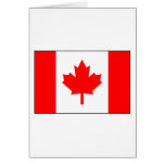 Canadian Flag Card