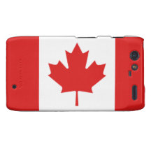 Canadian Flag Droid Razr phone case Motorola Droid RAZR Case