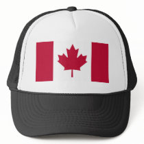 Canadian Flag Mesh Hats
