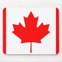 Canadian Flag Mousepads