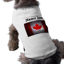 Canadian Flag Pet Clothes