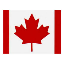 Canadian Flag Post Card