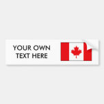 Canadian Flag T-shirts and Gifts Bumper Stickers