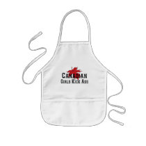 Canadian Girls Kick Ass Apron