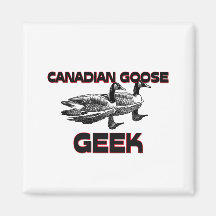 Canadian Goose Geek Fridge Magnet