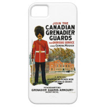 Canadian Grenadier Guards iPhone 5 Cases